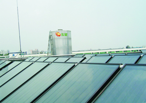 822㎡東(dōng)莞五星太陽能(néng)配空(kōng)氣源熱(rè)泵